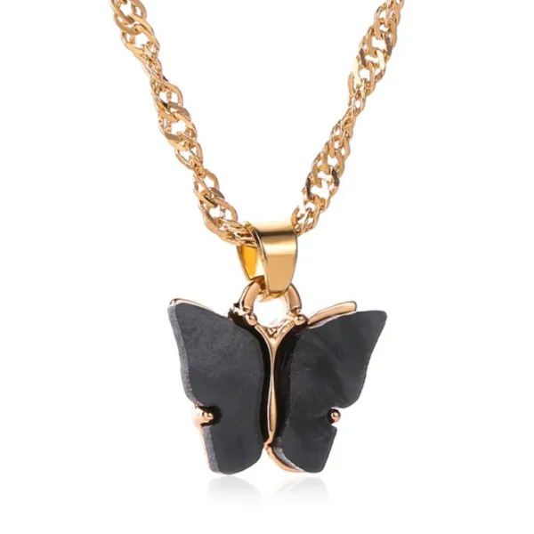 Butterfly Chain-Pendant Necklace For Women