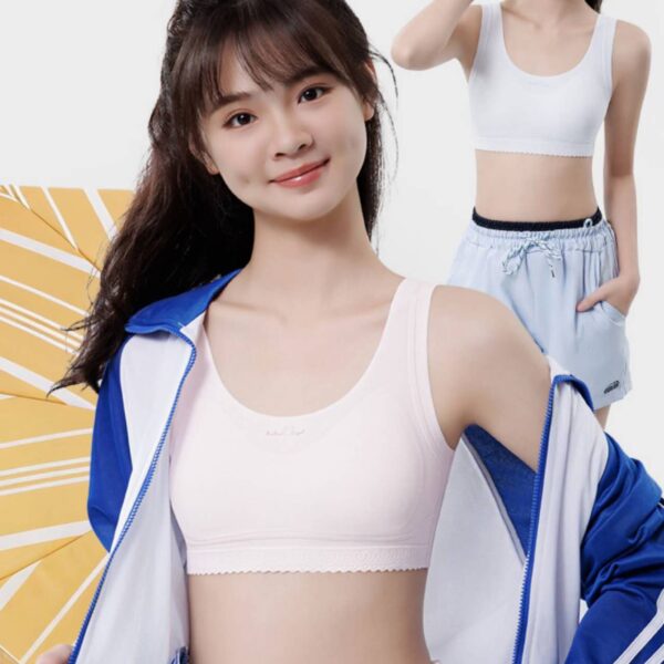Beiya V56 Seamless Wireless Fixed Cup Bra for Women | Breathable Everyday Comfort Bra (L-XL)